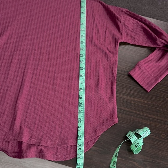 Chaser lightweight waffle knit hoodie Sz S - Picture 5 of 6